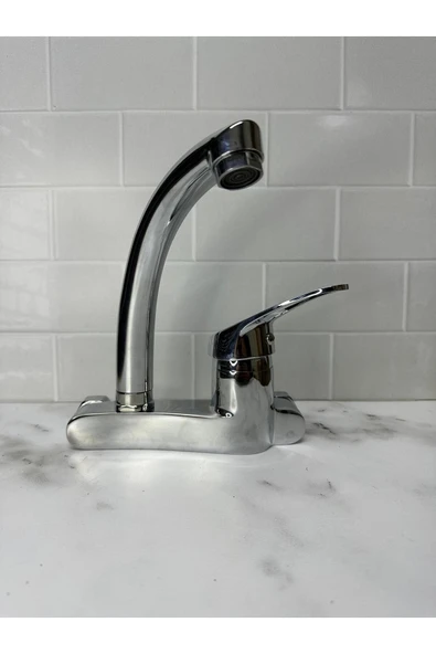 Krom Duvardan Yandan Aplik Mix Borulu