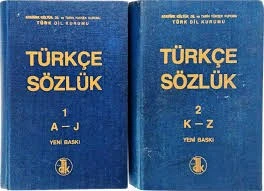 (T D K ) TÜRKÇE SÖZLÜK 2 CİLT TAKIM (CİLTLİ ÇOK TEMİZ İKİNCİ EL)