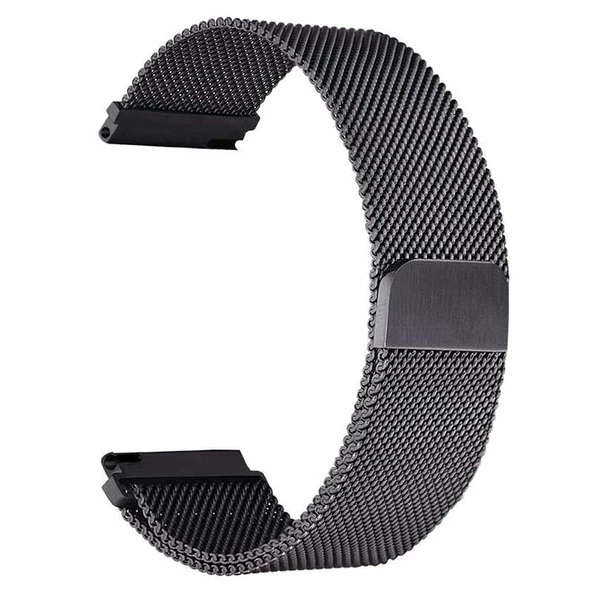 Gpack Samsung Galaxy Watch 3 41mm Kordon Hasır Metal Örgülü - 4