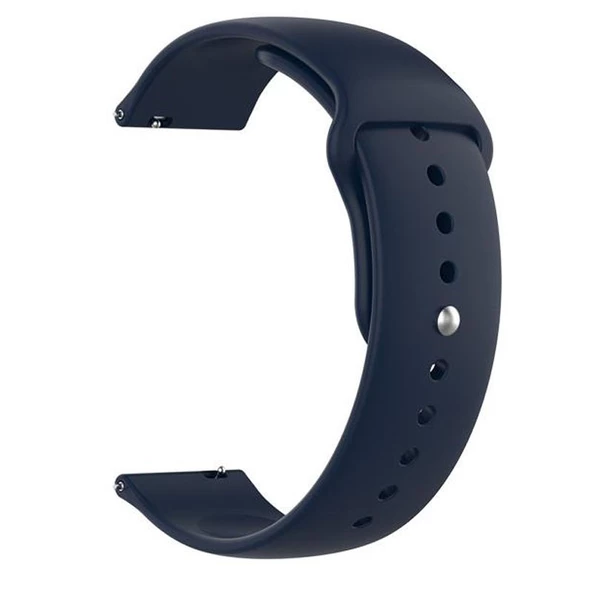 Gpack Samsung Galaxy Active 2 40Mm Kordon Mat Düz Renkli Silikon - 6