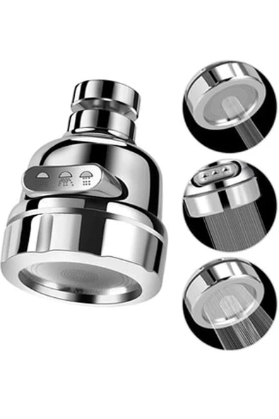 5 Yıl Garantili Kare Boru Aç Kapa Çift Su Girişli Mutfak Evye Bataryası - Resim 3