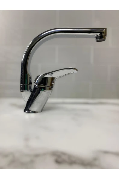 Krom Balıksırtı Lavabo Bataryası - 1