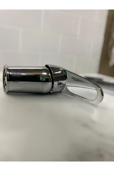 Krom Robot Köşe Borulu 4 Lü Set - Resim 4