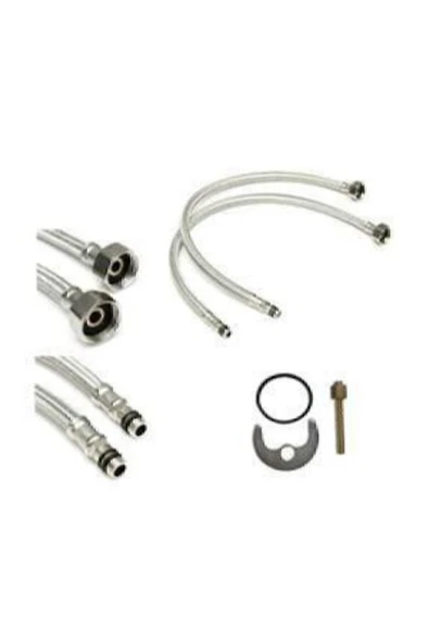 Bieney Mix Mutfak Evye Batarya Musluğu Çift Su Girişli ---- Güler Avm - Resim 2