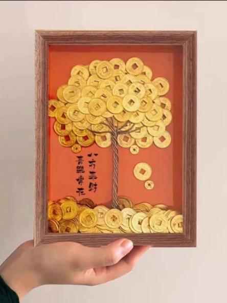 DIY Servet Ağacı Fotoğraf Çerçevesi Malzeme Seti - Tutkal Tabancası + 2 Tutkal Çubuğu 8 inç - 2