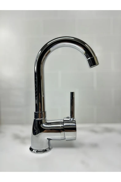 Krom Armut Baston Lavabo Bataryası - Resim 2