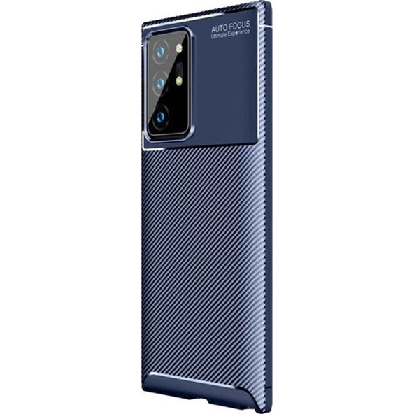 Gpack Samsung Galaxy Note 20 Kılıf Negro Karbon DizaynFull Ekran - 5