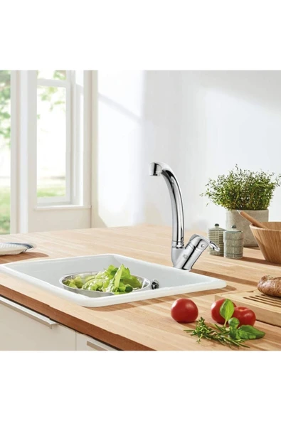 Vezir Mix Krom Uzun Kuğu Mutfak Eviye Bataryası 102 ürün görseli 1