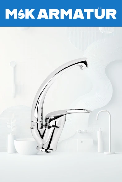 Krom Mix Eviye Bataryası Çeşmesi - Resim 2