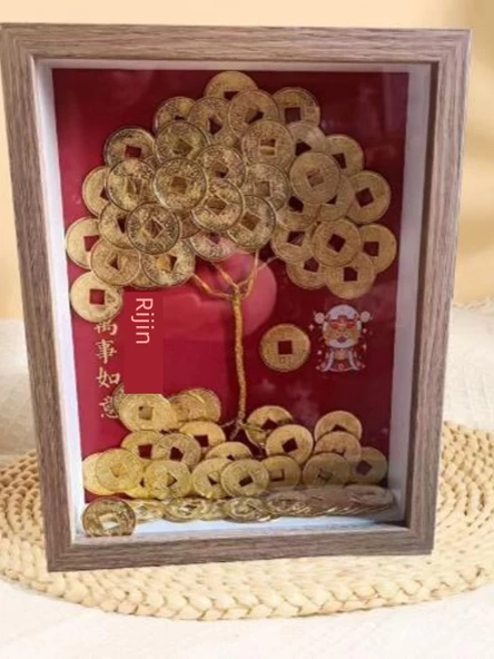 DIY Servet Ağacı Fotoğraf Çerçevesi Malzeme Seti - Tutkal Tabancası + 2 Tutkal Çubuğu 8 inç - 5