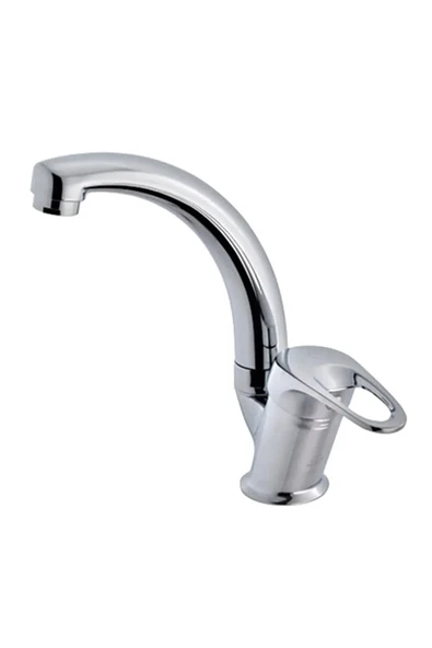Lupobıanco 5 Yıl Garantili Aç Kapa Mix Lavabo Bataryası Musluğu (Sıcak Soğuk Girişli) - 5