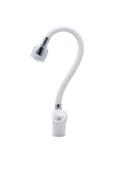 Beyaz Krom Oynar Borulu Eviye Bataryası - 2