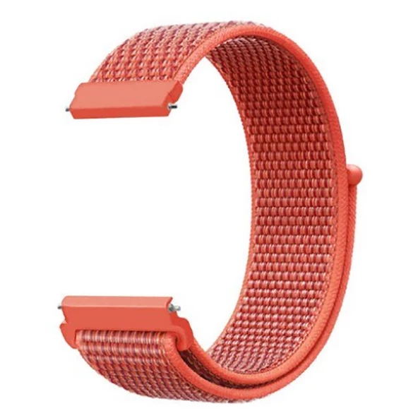 Gpack Realme Watch Kordon Kumaş CırtCırt Kordon - 8