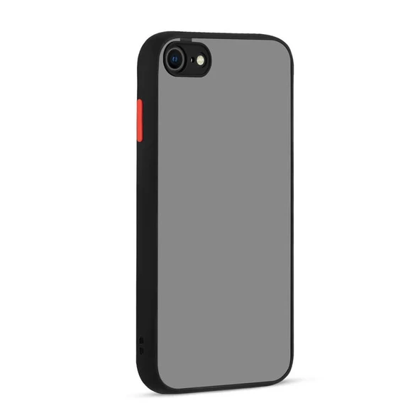 Gpack Apple iPhone Se 2020 Kılıf Hux Kamera Korumalı Silikon - 8