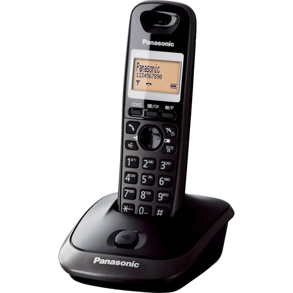 Panasonic KX-TG2511TRT Kablosuz Dect Telefon Siyah - 2