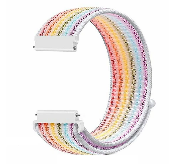 Gpack Realme Watch Kordon Kumaş CırtCırt Kordon - 3