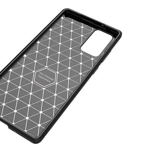 Gpack Samsung Galaxy S20 FE Kılıf Negro Karbon Dizayn Silikon - 2