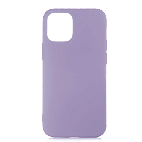 Gpack Apple iPhone 12 Pro MAX Kılıf LSR Lansman Görünüm İçi Süet Silikon - 6