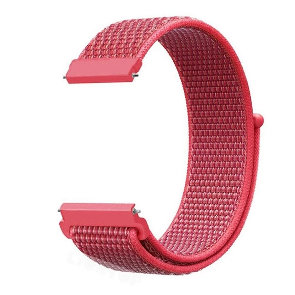 Gpack Garmin Venu Sq Kordon Kumaş CırtCırt Kordon - 3