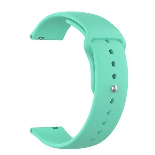 Gpack Amazfit Bip U PRO Kordon Mat Düz Renkli Silikon - 9