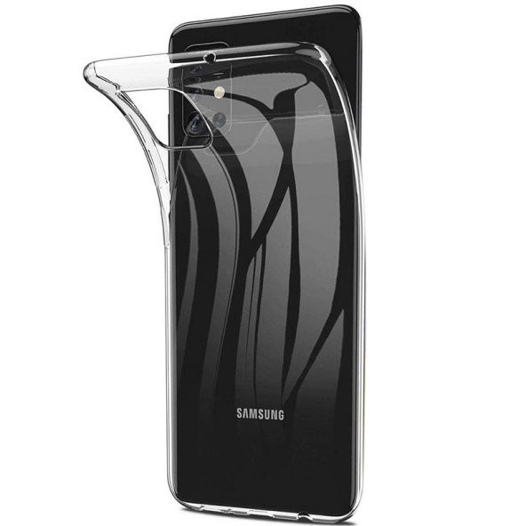 Gpack Samsung Galaxy M51 Kılıf Süper SilikonNano Glass