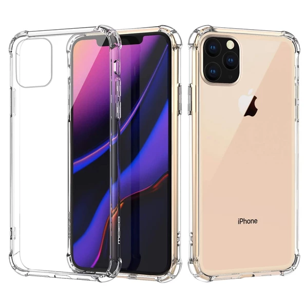 Gpack Apple iPhone 12 Pro Max Kılıf AntiShock Ultra Koruma Sert Kapak