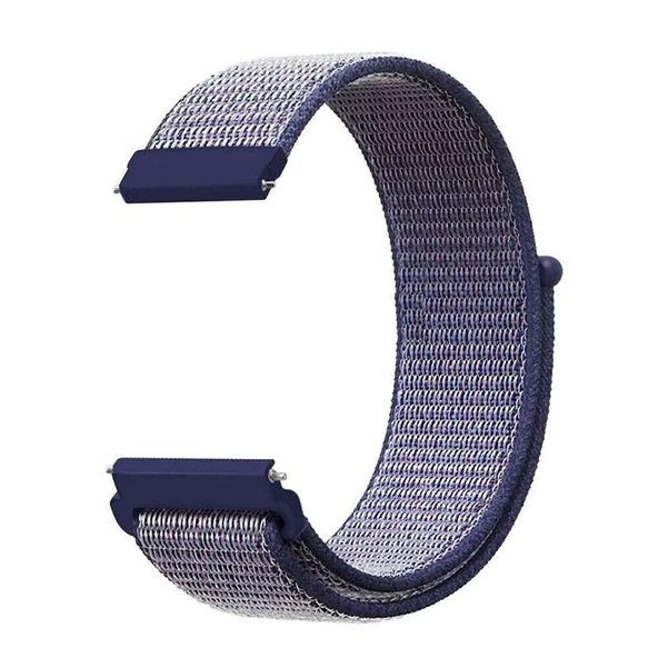 Gpack Amazfit Bİp U Pro Kordon Kumaş CırtCırt Kordon - 4