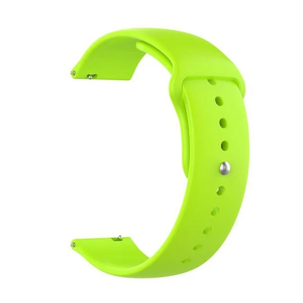 Gpack Amazfit GTS 2 Kordon Mat Düz Renkli Silikon - 10