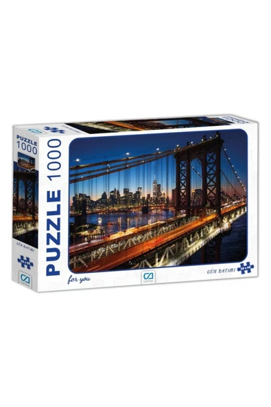 GÜN BATIMI 1000 PARÇA PUZZLE - 1