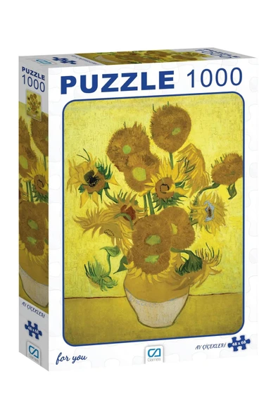 AYÇİÇEKLERİ 1000 PARÇA PUZZLE