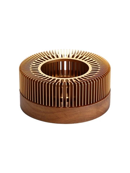 Çay Isıtıcı - Büyük Akordeon (15CM) Mumlu - 6
