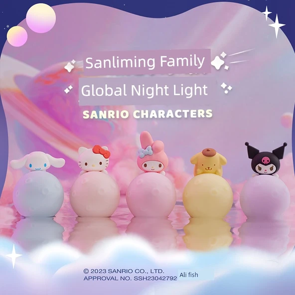 Pudding Dog Gece Lambası - Otantik Ay Serisi - 2