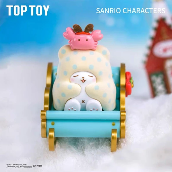 Sanrio Kış Kızağı Takımı Sürpriz Kutusu - Tekli Rastgele Figür