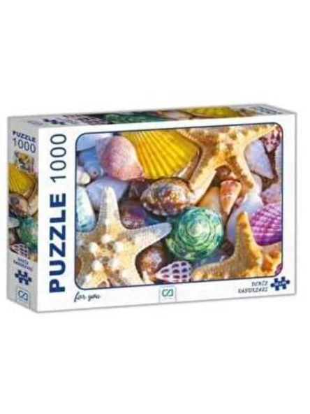 DENİZ KABUKLARI 1000 PARÇA PUZZLE