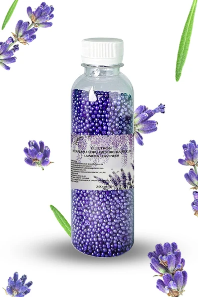 Electron  Kedi Kumu Kokusu, Koku Giderici Granül, Lavanta Ferahlatıcı Etkili, Kokusuz Tuvalet Için, 250ml - 2