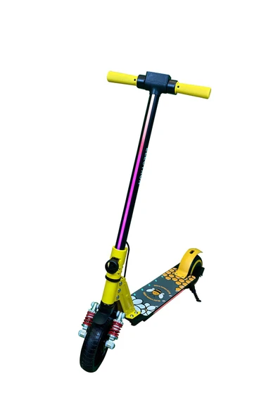 Electron  Scooter Çocuk Elektrikli - 130w, Led Işıklı, Amortisörlü (DİZLİK VE DİRSEKLİK HEDİYELİ) - 7