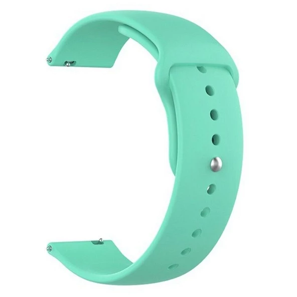 Gpack Amazfit GTR 2e Kordon Mat Düz Renkli Silikon - 10