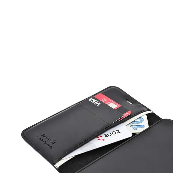 Gpack Oppo A72 Kılıf Kar Delüx Cüzdan Kartvizitli Kopçalı - Resim 2