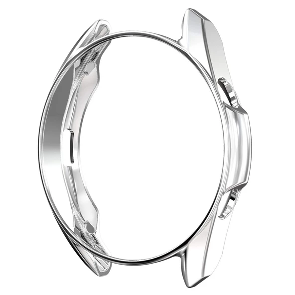 Gpack Samsung Galaxy Watch 3 45mm Kordon önü Arkası Açık Renkli Silikon