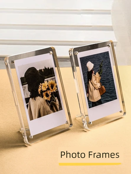 Akrilik Polaroid Fotoğraf Çerçevesi - Mini/3 inç - 2