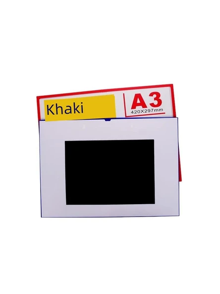 Yapışkanlı Çerçeve A4 - Sarı - Film Kaplı - 5