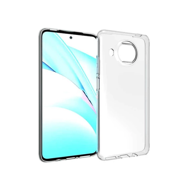 Gpack Xiaomi Mi 10T Lite 5g Kılıf Süper Silikon  KorumaNano Glass Renksiz