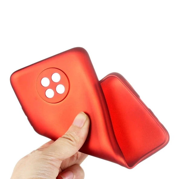 Gpack Xiaomi Redmi Note 9T Kılıf Premier Silikon Mat KorumaNano Glass - Resim 2