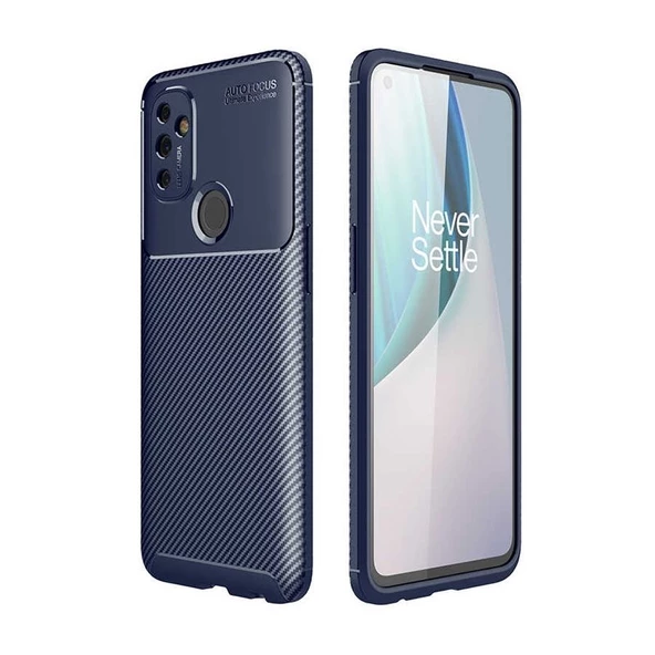 Gpack Oneplus Nord N100 Kılıf Negro Karbon DizaynFull Ekran Koruma Nano - 4
