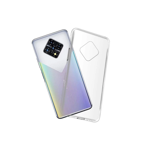 Gpack İnfinix Zero 8 Kılıf Süper SilikonNano Glass