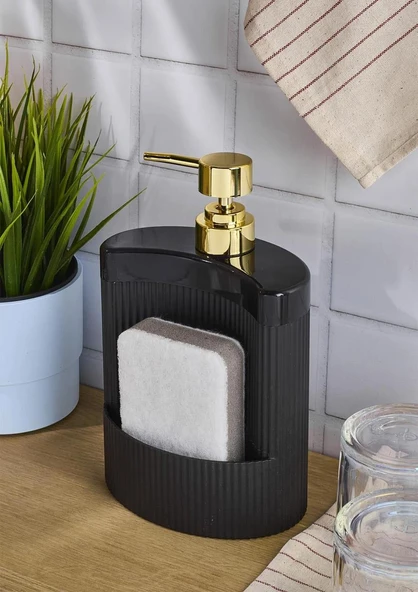 Montana Sıvı Sabunluk - Sünger Hazneli Mutfak Sabunluğu - 540 ML - 7