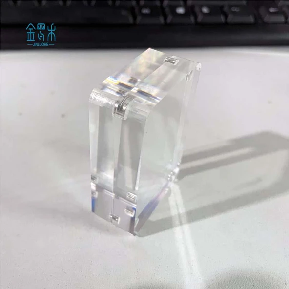 Manyetik Akrilik Mini Kart Fotoğraf Çerçevesi - 7x12 cm - 1.0 mm Kalınlık - 5