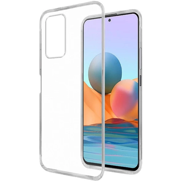 Gpack Xiaomi Redmi Note 10 Pro Kılıf Süper SilikonNano Glass