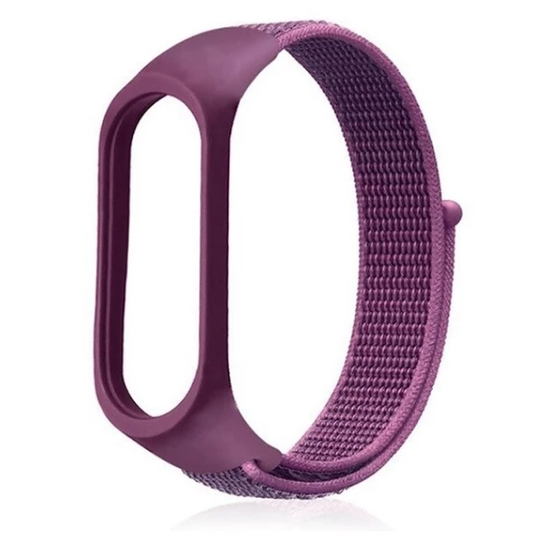 Gpack Xiaomi Mi Band 6 Kordon Cırtcırt Kumaş Kordon Velcro - 8