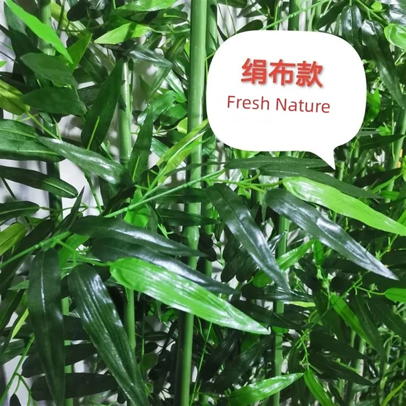 Yüksek Kaliteli İpek Kumaş Bambu - 1.8 Metre (10 Adet)